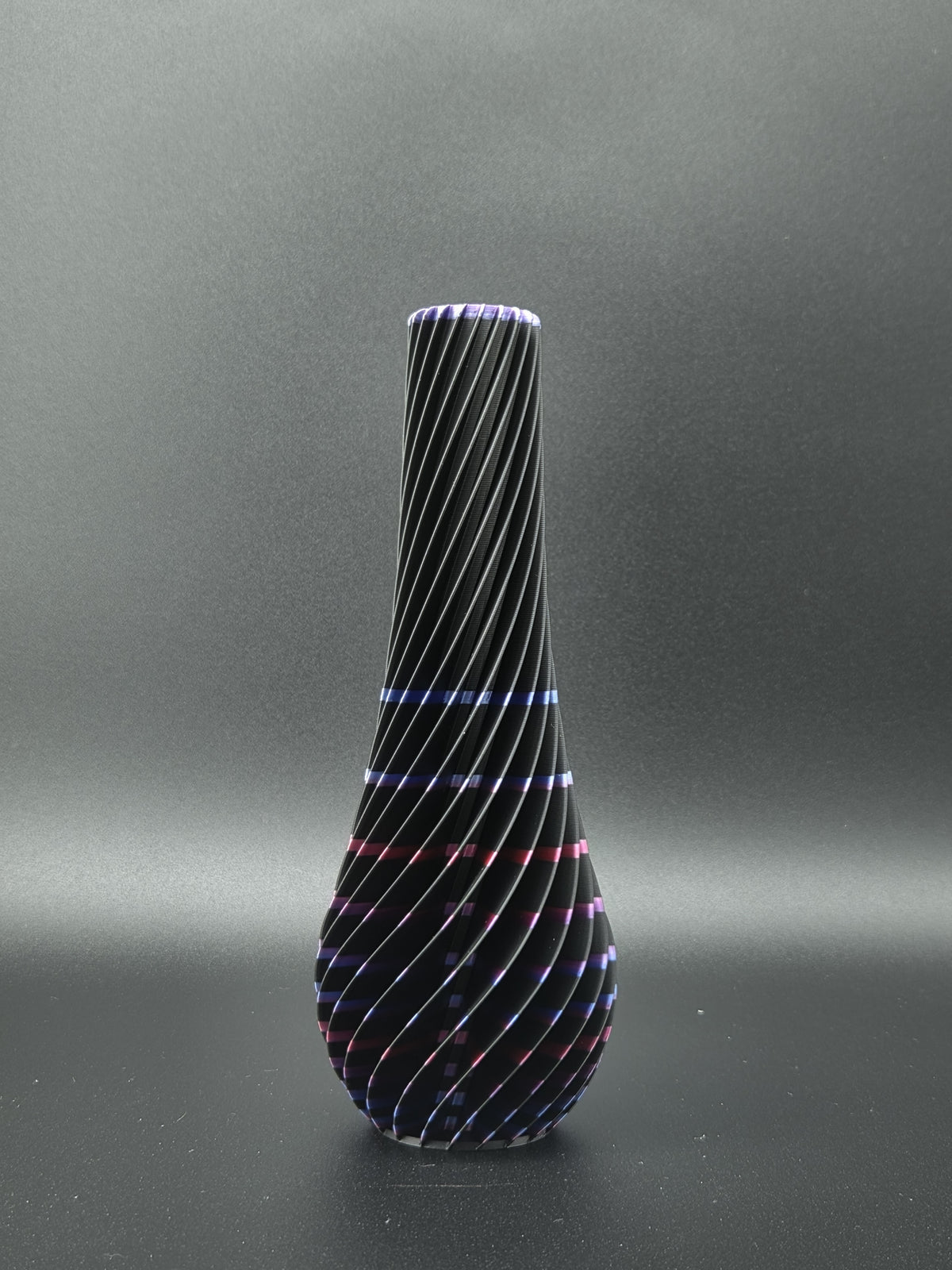 quelia Spiral 20 cm, Anthrazit & Regenbogen Silk, Exemplar B, Ansicht 2