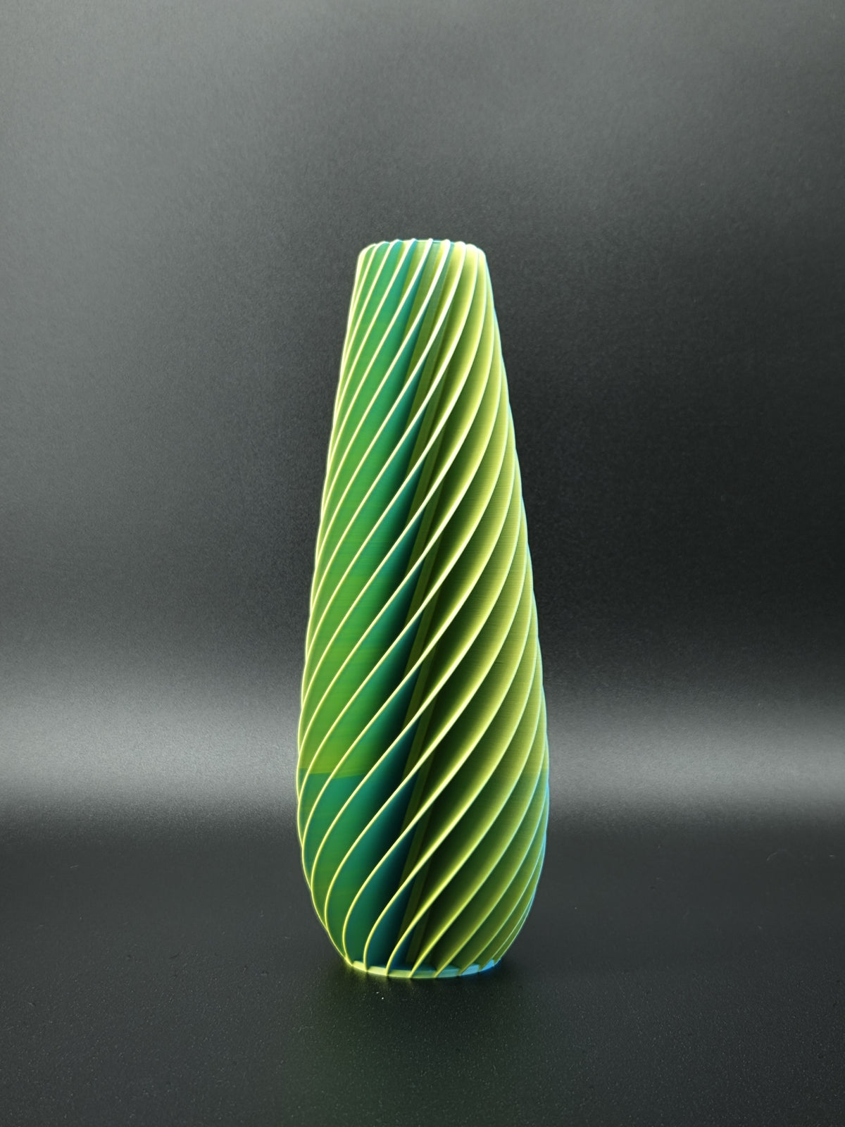 quelia Spiral 20 cm, Cyan-Gelb, Exemplar A, Ansicht 1