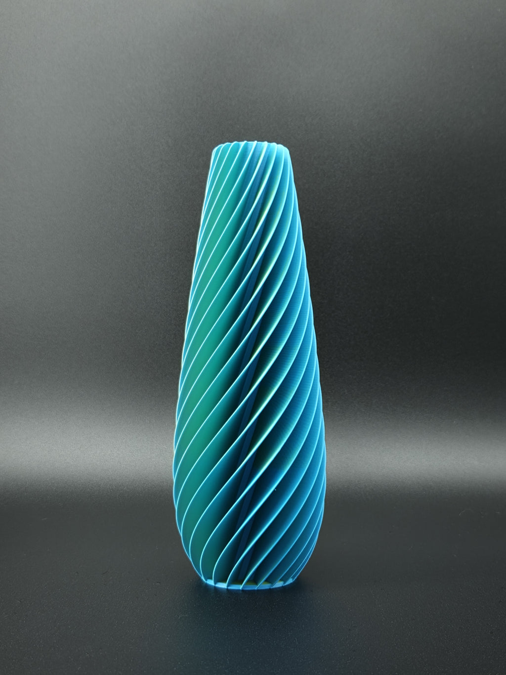 quelia Spiral 20 cm, Cyan-Gelb, Exemplar A, Ansicht 2