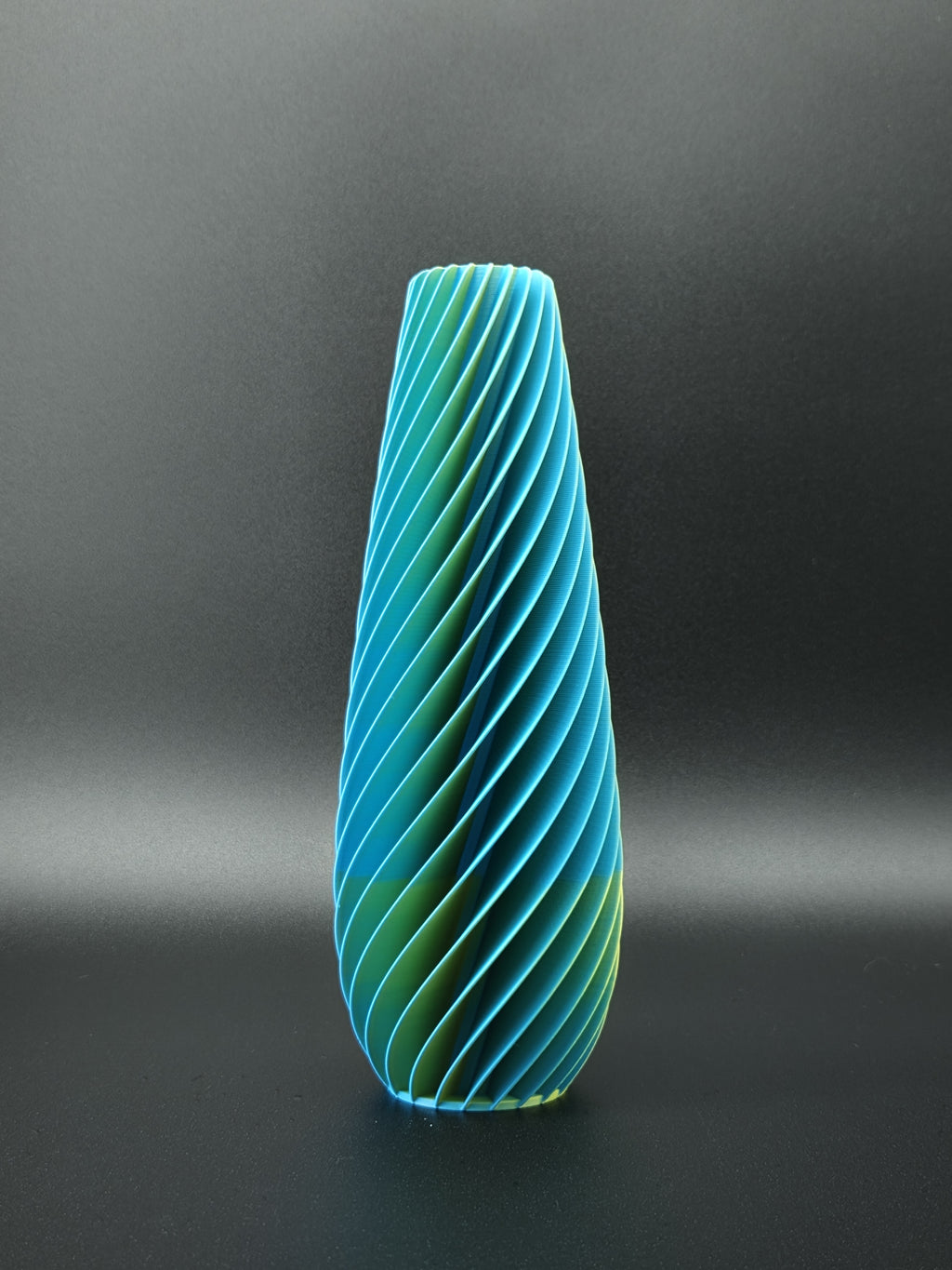 quelia Spiral 20 cm, Cyan-Gelb, Exemplar A, Ansicht 3