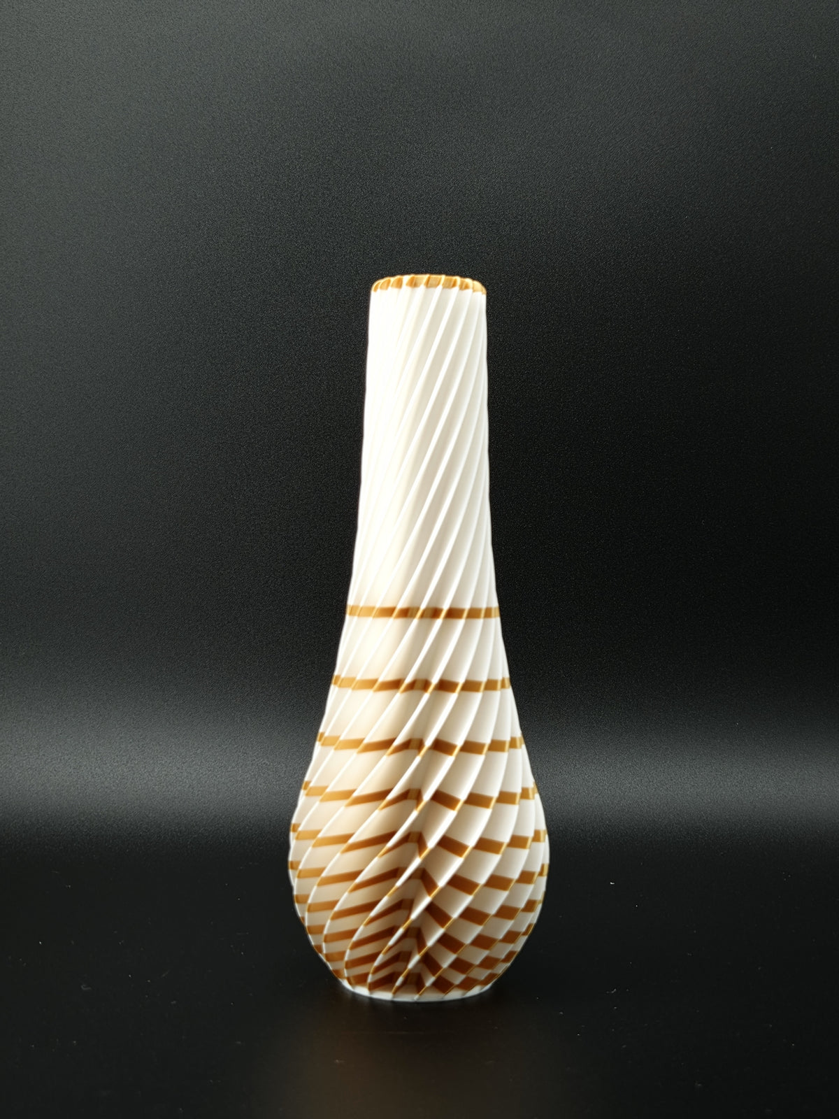 quelia Spiral 20 cm, Elfenbein & Gold Silk, Ansicht 2