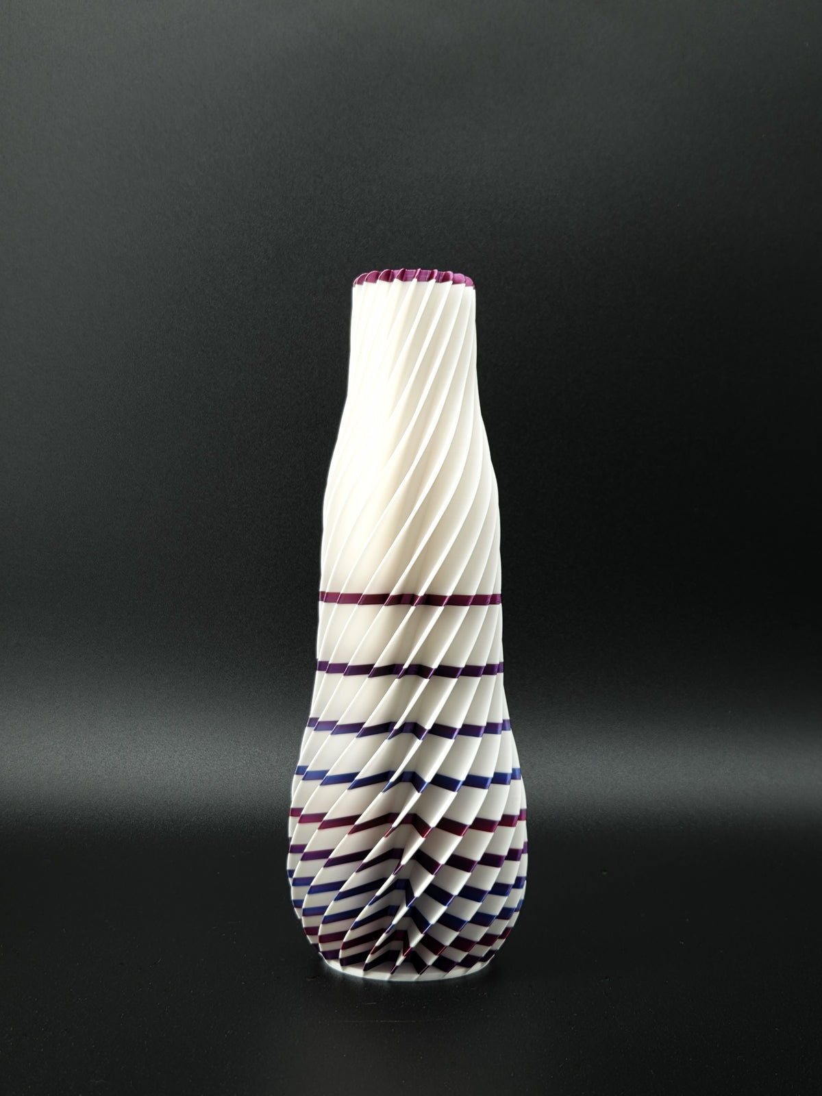 quelia Spiral 20 cm, Elfenbein & Regenbogen Silk, Exemplar A, Ansicht 3
