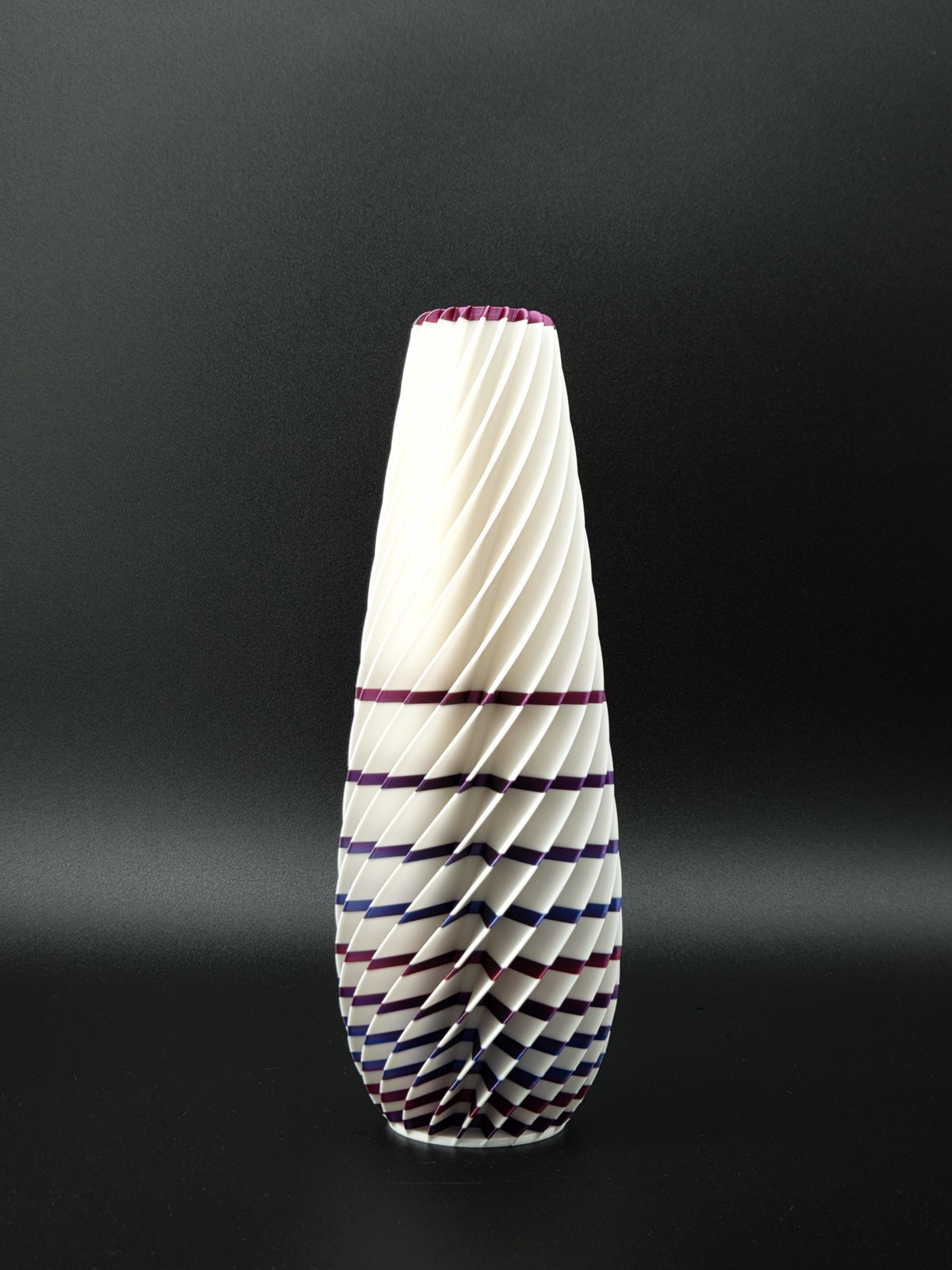 quelia Spiral 20 cm, Elfenbein & Regenbogen Silk, Exemplar B, Ansicht 2