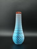 quelia Spiral 20 cm, Hellblau mit Kupferrand, Exemplar A, Ansicht 1