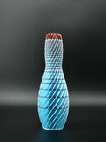 quelia Spiral 20 cm, Hellblau mit Kupferrand, Exemplar A, Ansicht 1