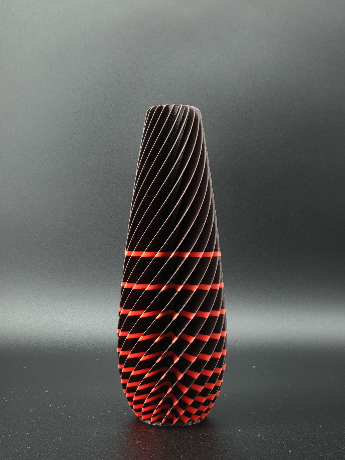 quelia Spiral 20 cm, Kastanie & Kirschrot, Exemplar B, Ansicht 1