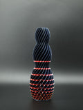 quelia Spiral 20 cm, Mitternacht & Orange-Rot Silk, Exemplar A, Ansicht 1