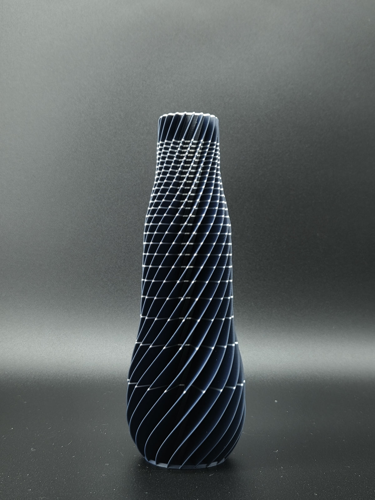 quelia Spiral 20 cm, Mitternacht & Silber Silk, Exemplar A, Ansicht 2