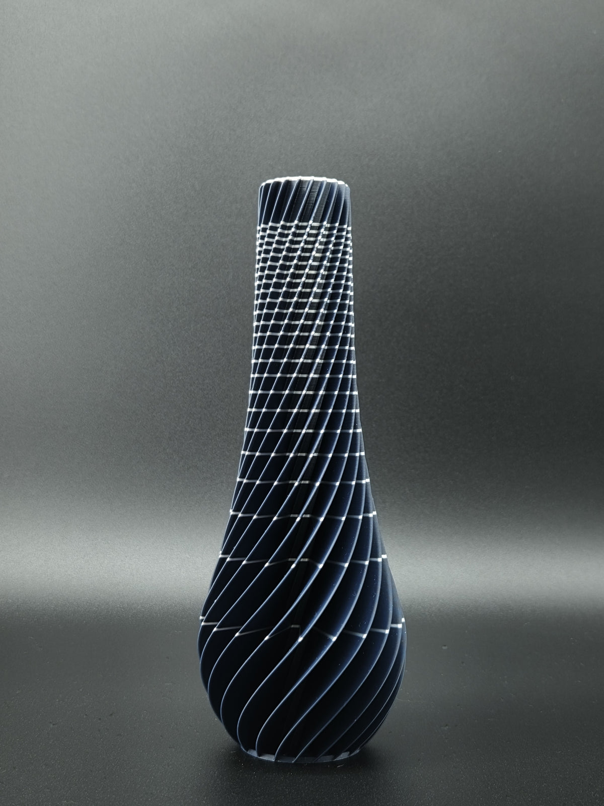 quelia Spiral 20 cm, Mitternacht & Silber Silk, Exemplar B, Ansicht 2