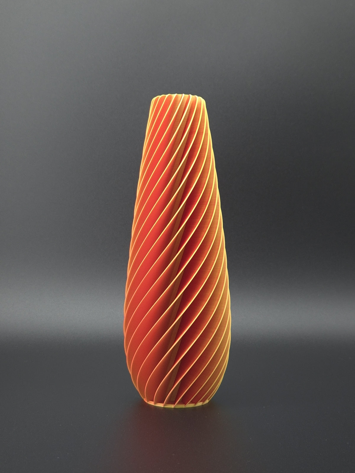 quelia Spiral 20 cm, Orange-Rot, Exemplar B, Ansicht 1