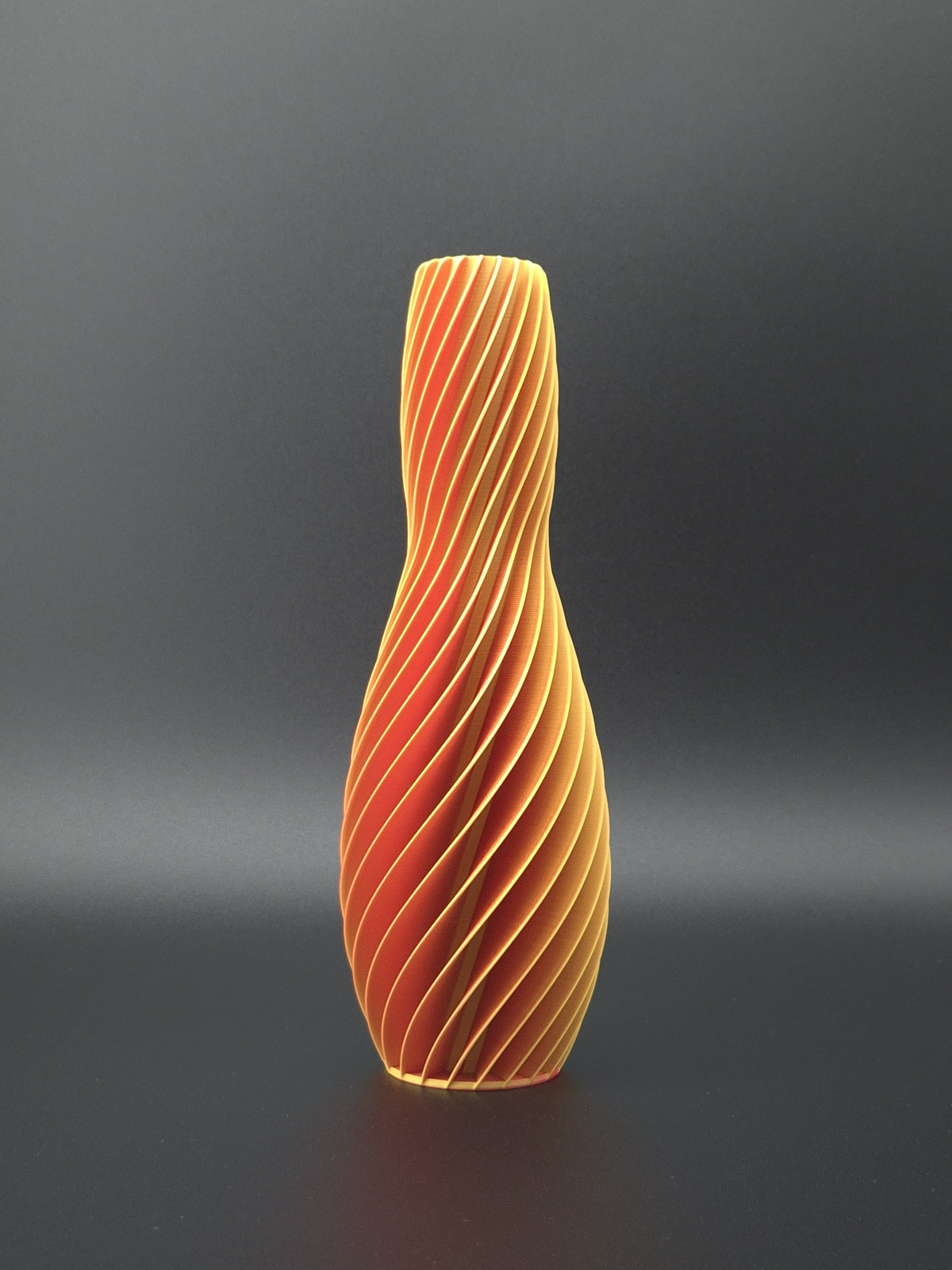 quelia Spiral 20 cm, Orange-Rot, Exemplar D, Ansicht 1