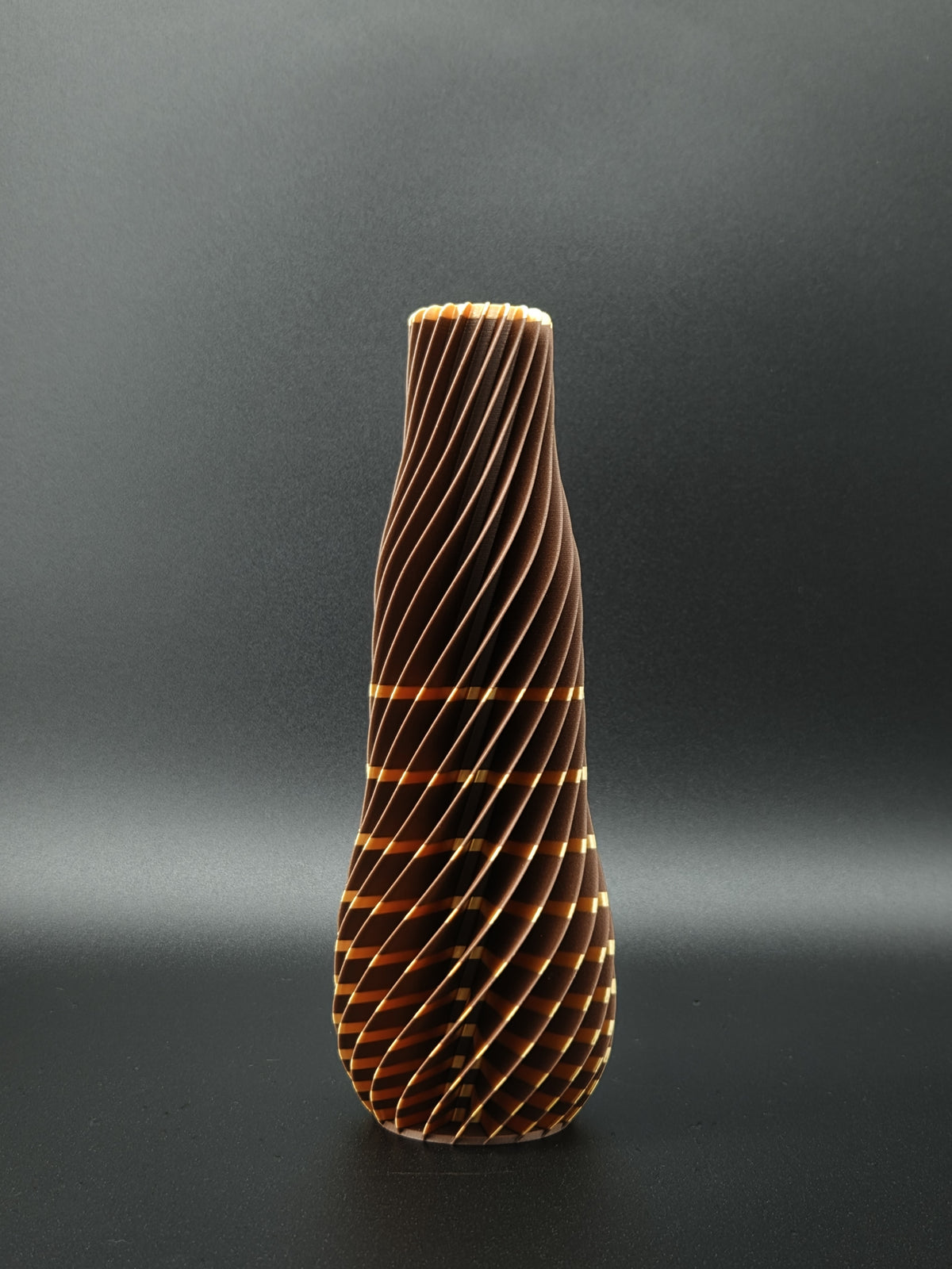 quelia Spiral 20 cm, Rosenholz & Gold Silk, Exemplar C, Ansicht 1