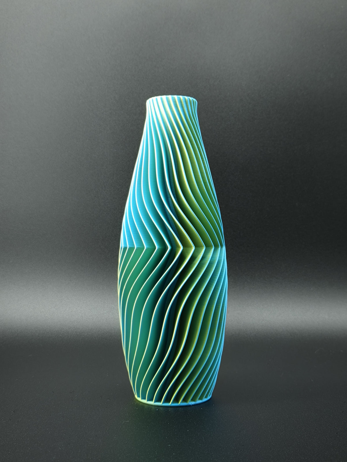 quelia TALORA Knospe 20 cm, Cyan-Gelb, Ansicht 1