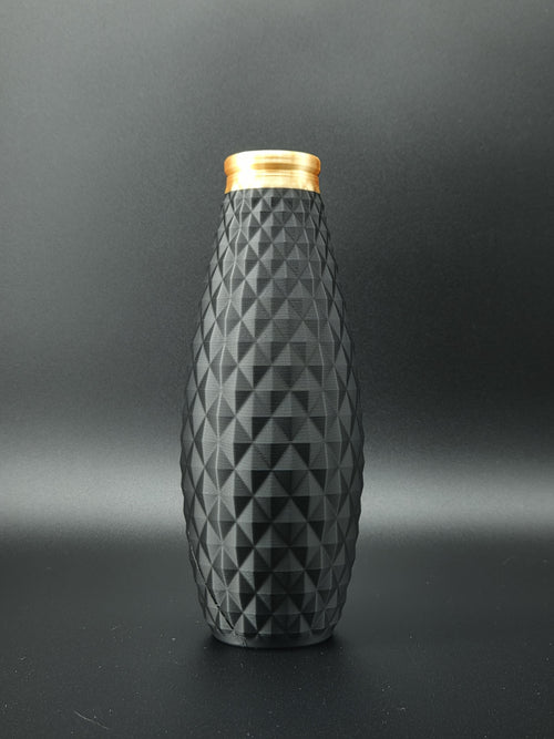 quelia TALORA Knospe Facetta 20 cm, Schwarz mit Goldrand, Ansicht 1