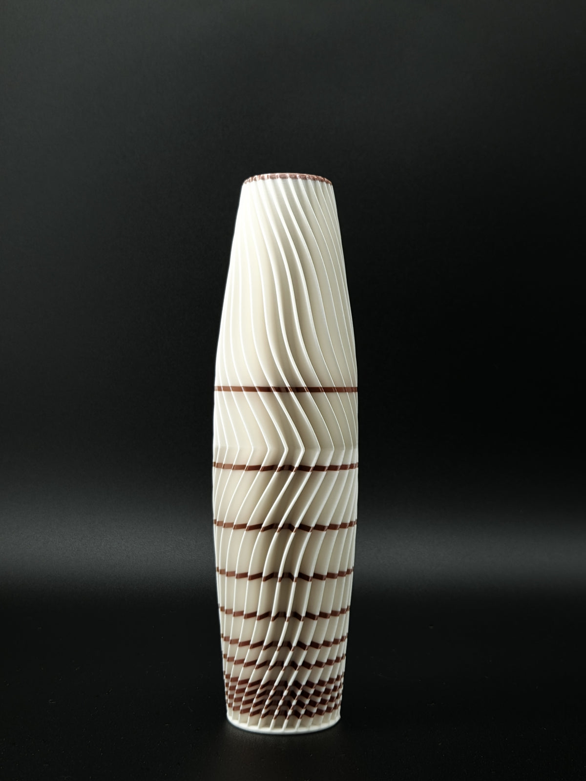 quelia TALORA Spindel Flow 20 cm, Elfenbein & Roségold, Ansicht 1