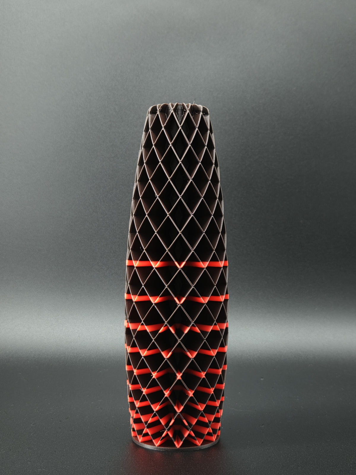 quelia Tower 20 cm, Kastanie & Kirschrot, Ansicht 1