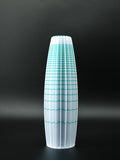 quelia Tower 20 cm, Keramikweiß & Mint, Ansicht 2