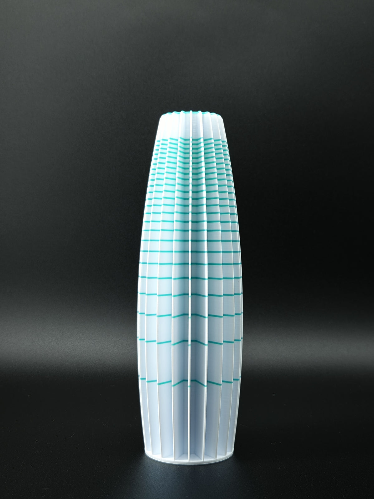 quelia Tower 20 cm, Keramikweiß & Mint, Ansicht 2