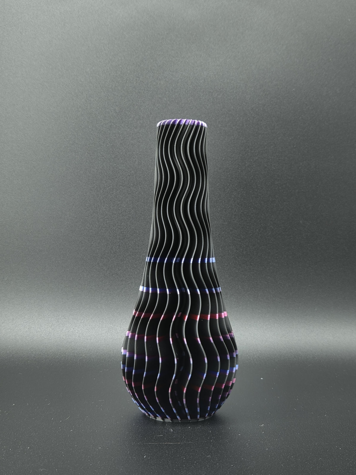 quelia Wave 20 cm, Anthrazit & Regenbogen Silk, Exemplar B, Ansicht 3