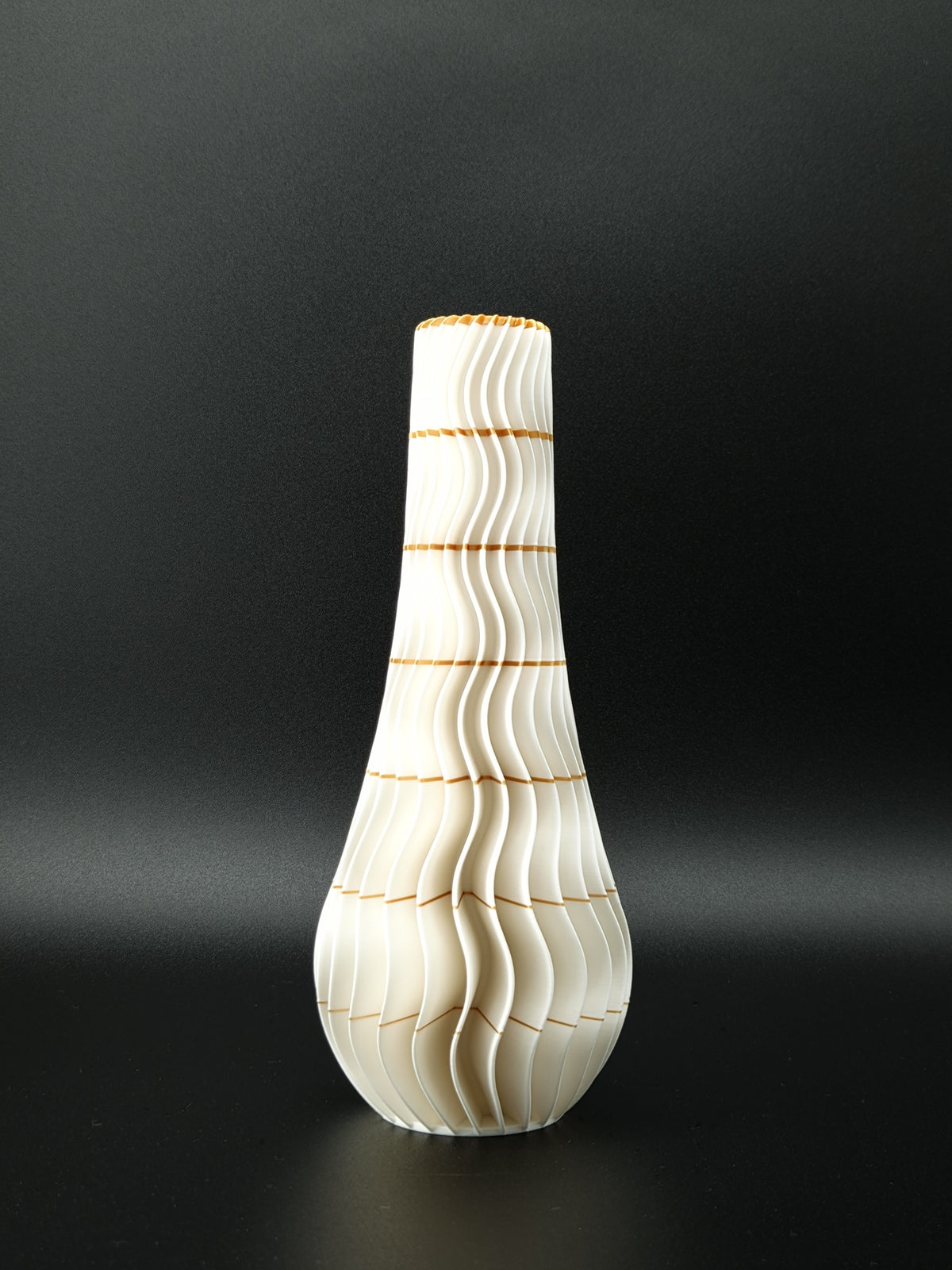 quelia Wave 20 cm, Elfenbein & Gold Silk, Exemplar B, Ansicht 2