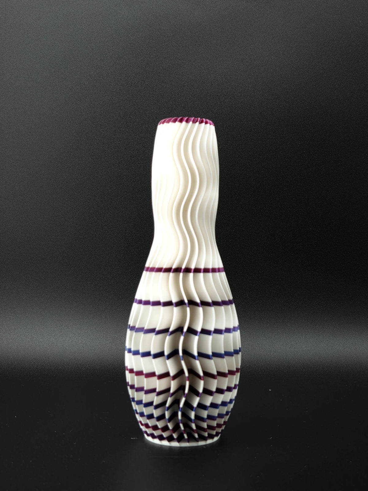 quelia Wave 20 cm, Elfenbein & Regenbogen Silk, Exemplar A, Ansicht 3