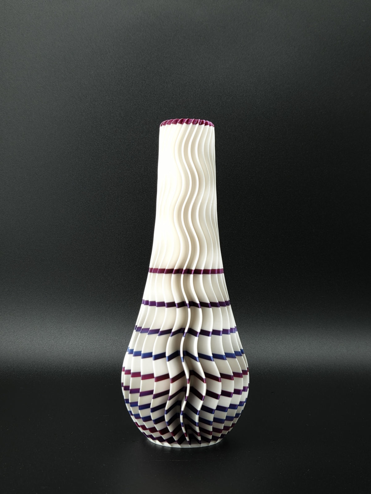 quelia Wave 20 cm, Elfenbein & Regenbogen Silk, Exemplar B, Ansicht 1