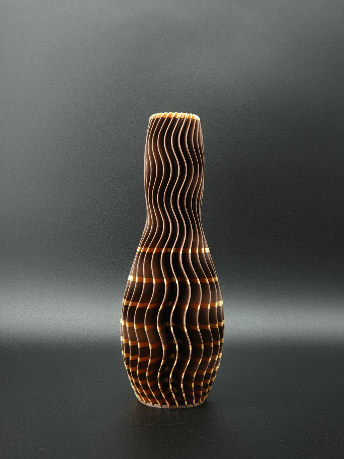 quelia Wave 20 cm, Rosenholz & Gold Silk, Exemplar A, Ansicht 2