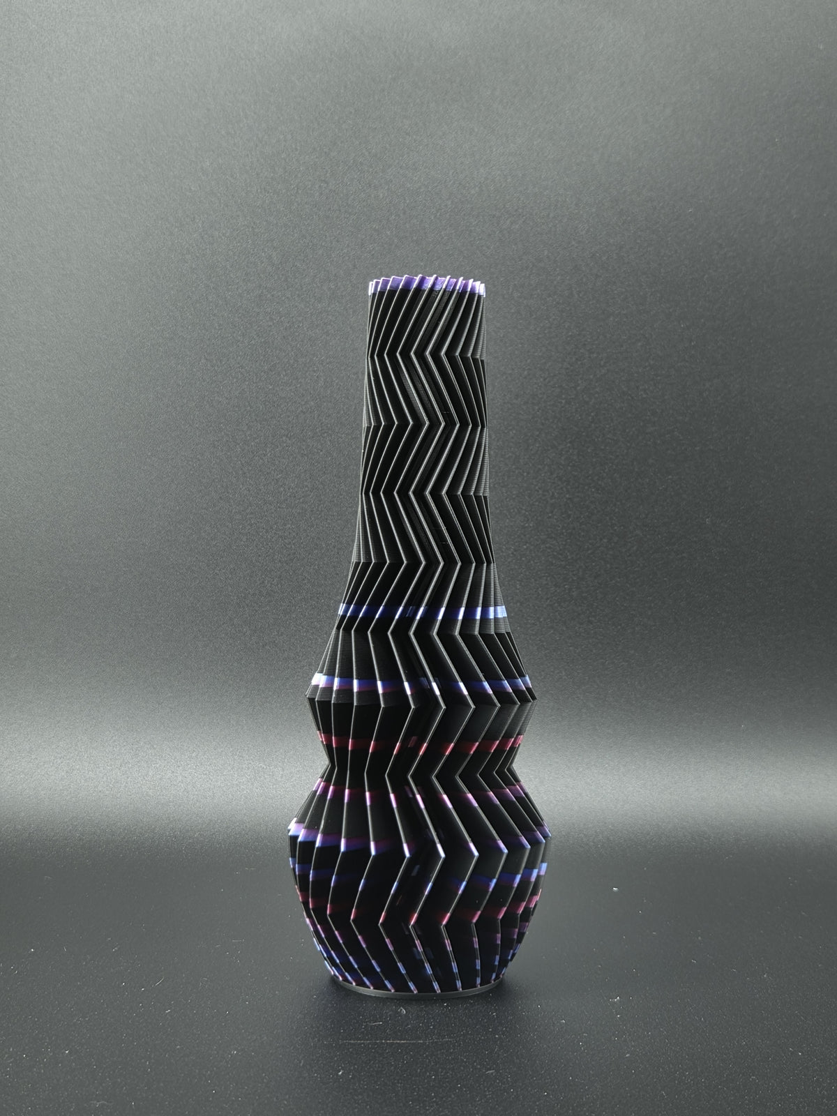 quelia ZigZag 20 cm, Anthrazit & Regenbogen Silk, Ansicht 1