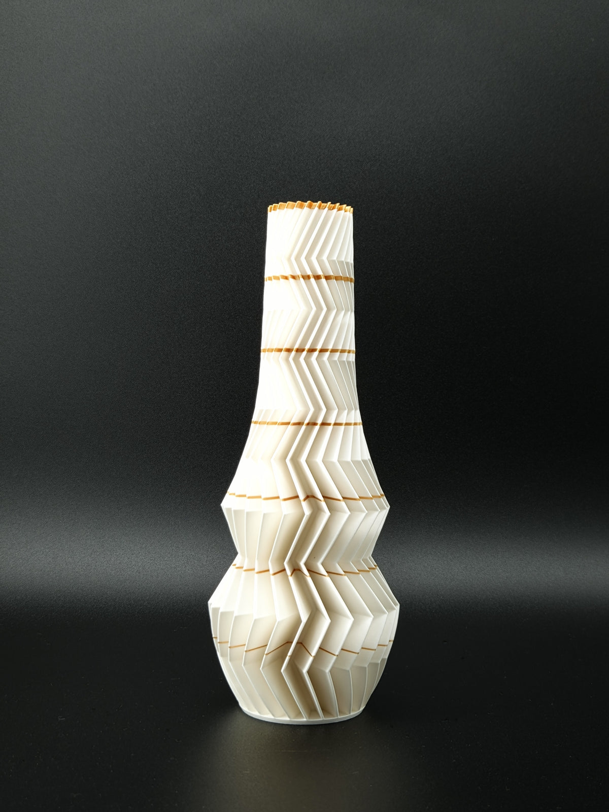 quelia ZigZag 20 cm, Elfenbein & Gold Silk, Ansicht 2