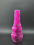 quelia ZigZag 20 cm, Fuchsia & Silber Silk, Ansicht 1