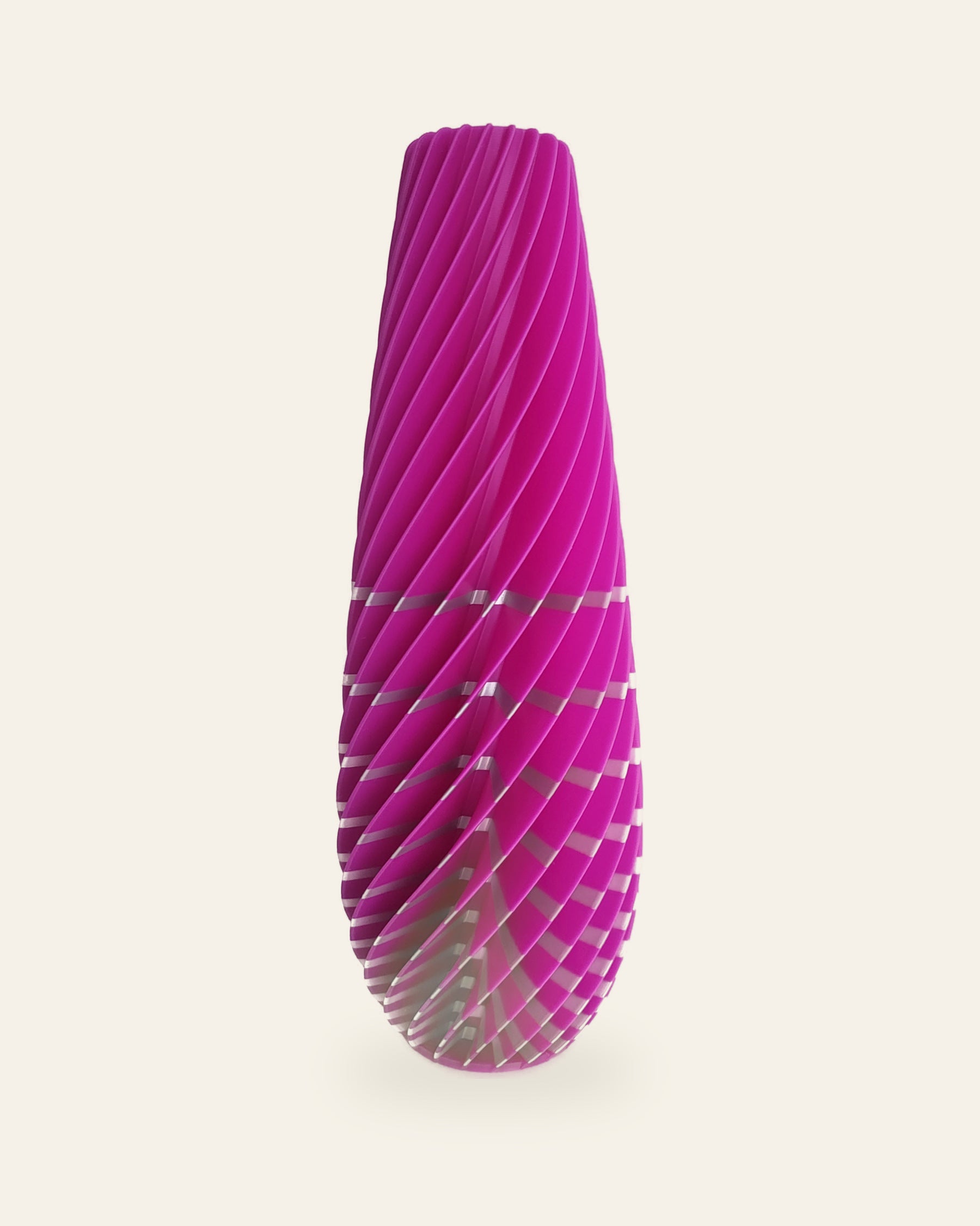 Spiral Kegel · Distel – 3D-gedruckte Dekovase von quelia aus Schwäbisch Hall