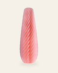 Spiral Kegel · Rosa – 3D-gedruckte Dekovase von quelia