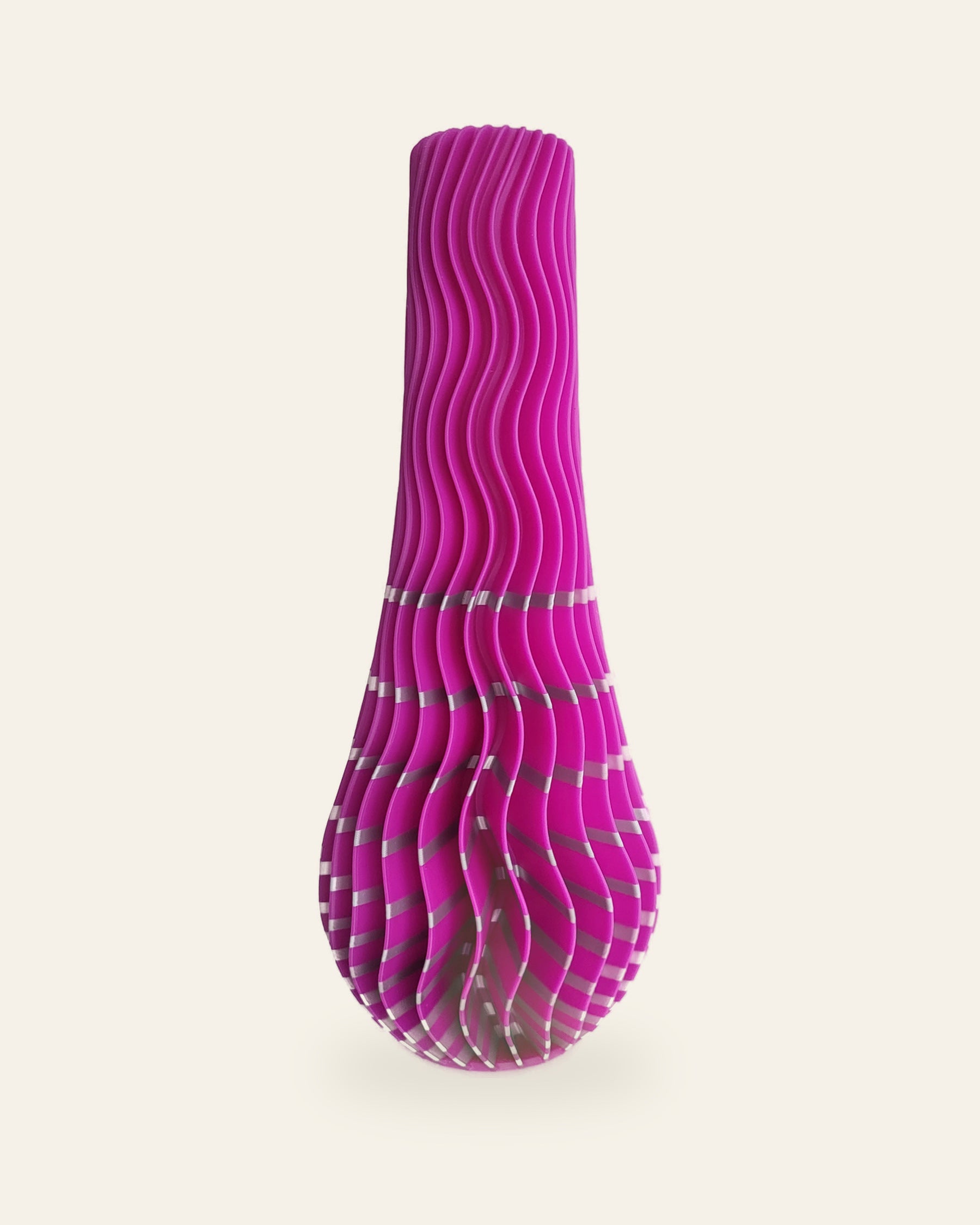 Wave Tropfen · Distel – 3D-gedruckte Dekovase von quelia aus Schwäbisch Hall