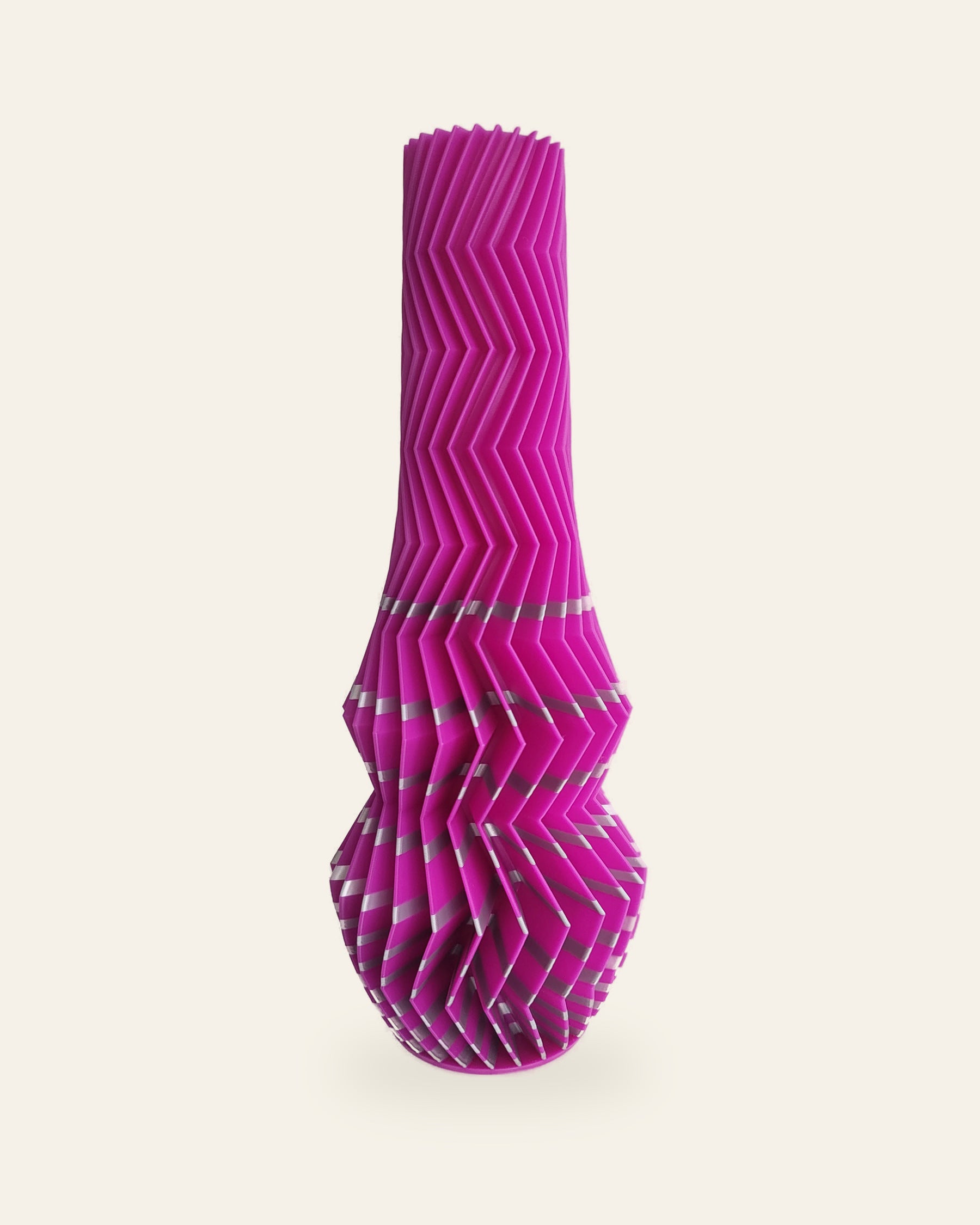 ZigZag Tropfen · Distel – 3D-gedruckte Dekovase von quelia aus Schwäbisch Hall